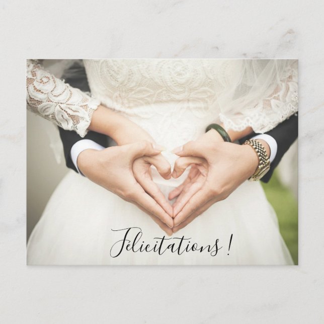 Cartão Postal Carte postale FÉLICITATIONS (Frente)