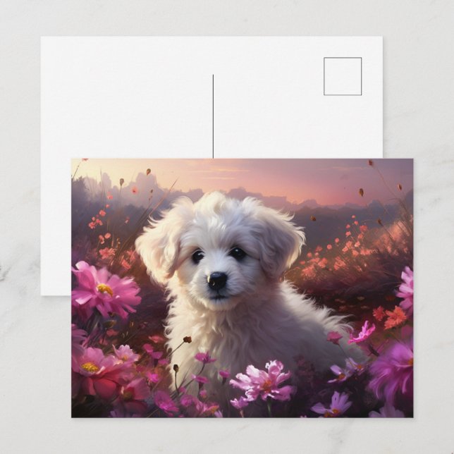 Cartão Postal Carte postale Four-Legged Champion (Frente/Verso)