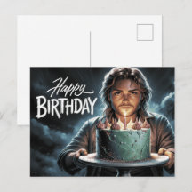 Carte Postale Happy Birthday 2026