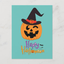Cartão Postal Carte Postale Happy Halloween !!!