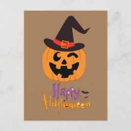 Cartão Postal Carte Postale Happy Halloween !!!