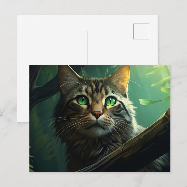 Cartão Postal Carte postale In the Heart of the Jungle (Frente/Verso)