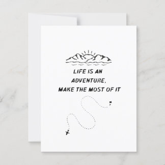 Cartão Postal Carte Postale Inspirante 