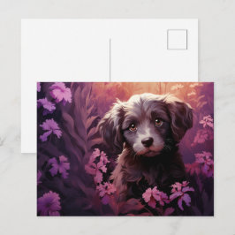 Cartão Postal Carte postale Joyful Companion