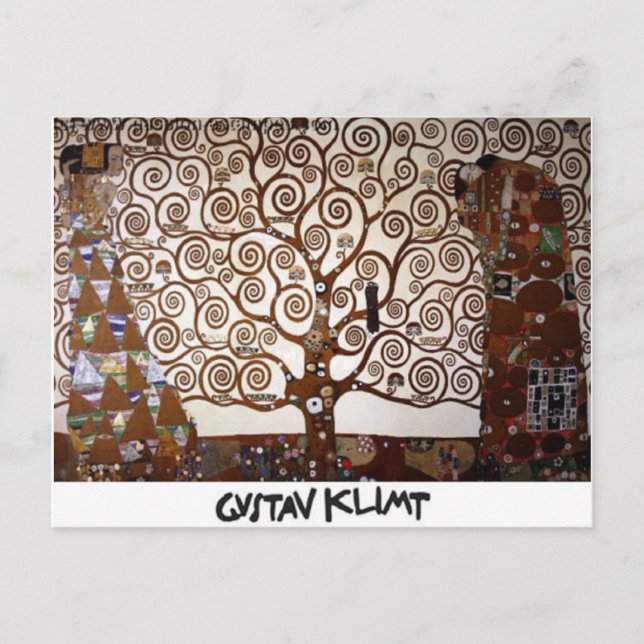 Cartão Postal Carte postale Klimt (Frente)