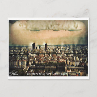 Cartão Postal Carte Postale Les tours de la Part-Dieu - Lyon