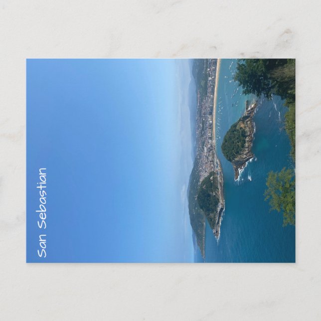 Cartão Postal Carte postale San Sebastian (Frente)