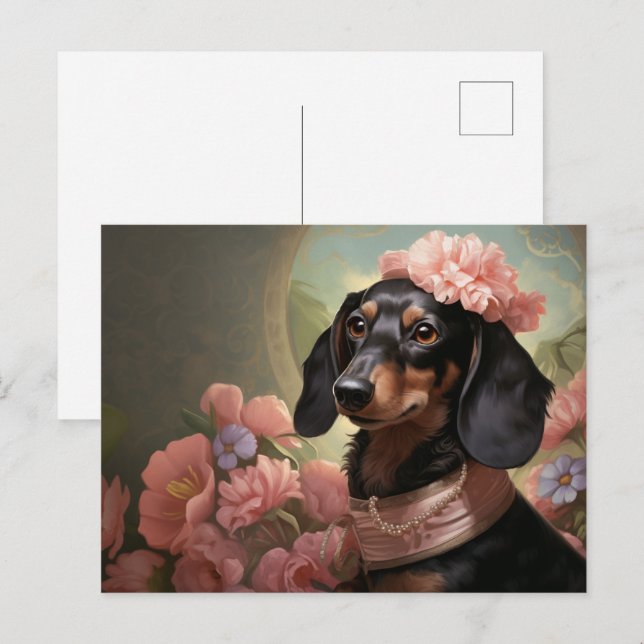 Cartão Postal Carte postale Springtime Dances (Frente/Verso)