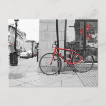 Carte postale vélo