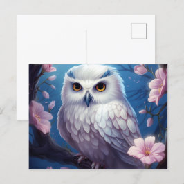 Cartão Postal Carte postale Whispers in the Shadow of the Owl