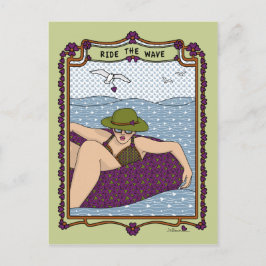 Cartão Postal Carteira Postal Wave_A_