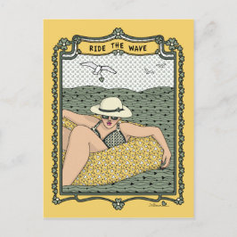 Cartão Postal Carteira Postal Wave_C_