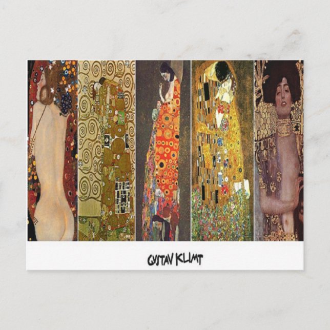 Cartão Postal CartePostale Klimt (Frente)