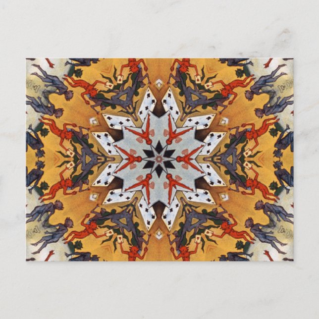 Cartão Postal Carter o Excelente Kaleidoscope (Frente)