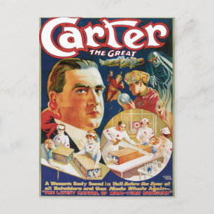 Cartão Postal Carter The Excelente Vintage Magistré Advertiseme