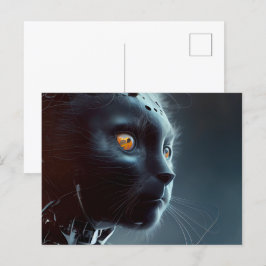 Cartão Postal Cartes Postales Cat Robotique