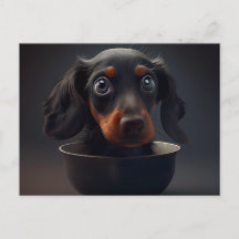 Cartes Postales Puppy Divers