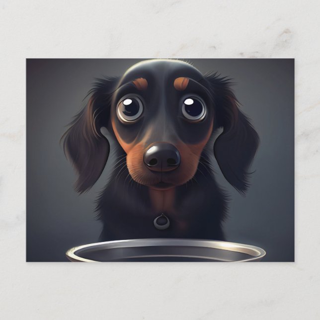 Cartão Postal Cartes Postales Puppy Divers (Frente)