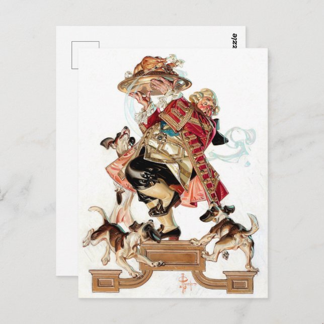 Cartão Postal Cartões-postais de Ação de Graças Humorísticos de  (Frente/Verso)