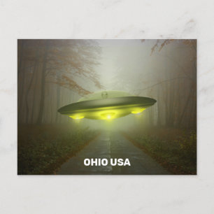 Cartão Postal Cartões-postais de ART OIO USA SPACESHIP