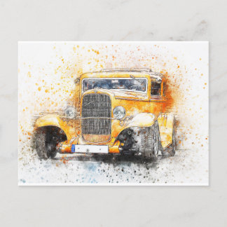 Cartão Postal Cartões-postais de carros antigos