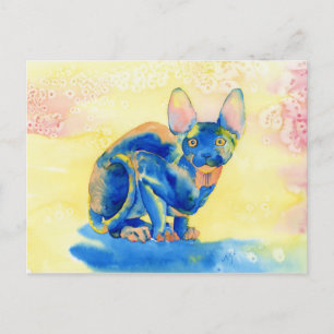 Cartão Postal Cartões-postais de Gato Sphynx