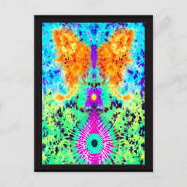 Cartão Postal Cartões-postais de queda de borboleta