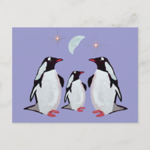 Cartão Postal Cartões-postais de Saudações do Pinguim Gentoo