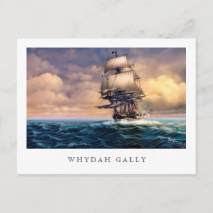 Cartão Postal Cartões-postais históricos de pintura de navios 