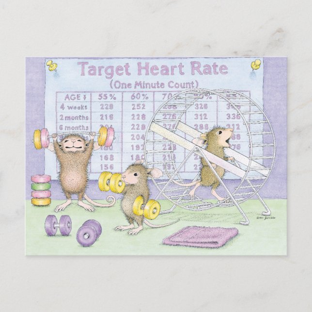 Cartão Postal Cartões-postais House-Mouse Designs® (Frente)