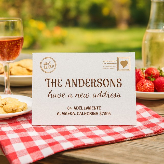 Cartão Postal Cartões-postais personalizados lindos - Artsy & Co (From your heart to theirs #holidaycards #savethedate #zazzlemade)