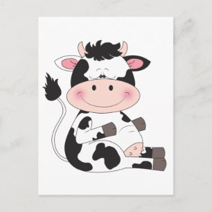 Cartão Postal Cartografia de Vaca Bons Bebês