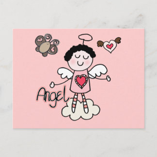 Cartão Postal Cartoon Angel