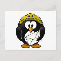Cartoon de Pássaros do Postman Penguin