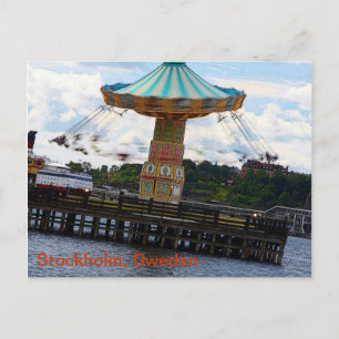 Cartão Postal Cartoon do Jardim Tivoli