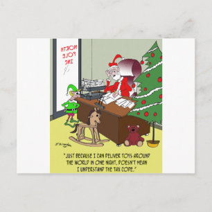 Cartão Postal Cartoon Fiscal 9532