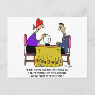 Cartão Postal Cartoon matemático 6487