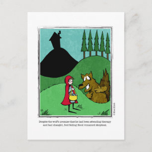 Cartão Postal Cartoon SKEPTICAL de Ellen Elliott