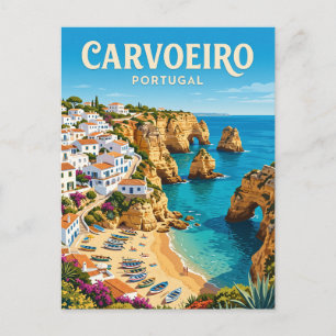 Cartão Postal Carvoeiro Portugal