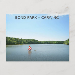Cartão Postal Cary North Carolina Bond Park Viagem