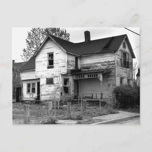 Cartão Postal Casa abandonada (Frente)