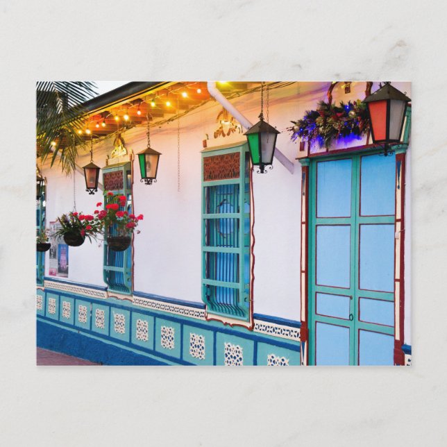 Cartão Postal Casa azul (Frente)