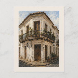 Cartão Postal Casa Colonial – Velho San Juan