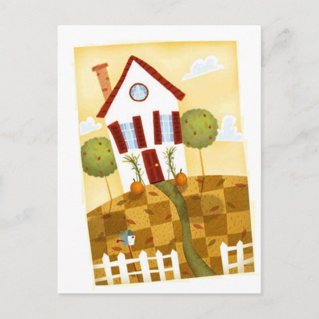 Cartão Postal casa cozida (Frente)