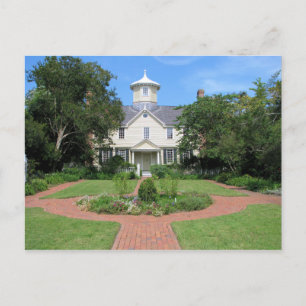 Cartão Postal Casa Cupola, cartão-postal de Edenton NC