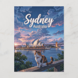 Cartão Postal Casa da Ópera de Sydney Austrália
