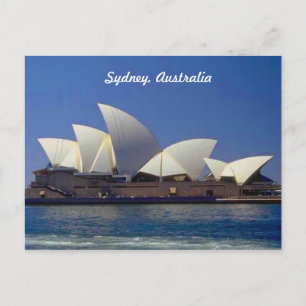 Cartão Postal Casa da Ópera de Sydney Austrália
