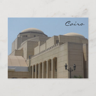 Cartão Postal Casa da Ópera do Cairo