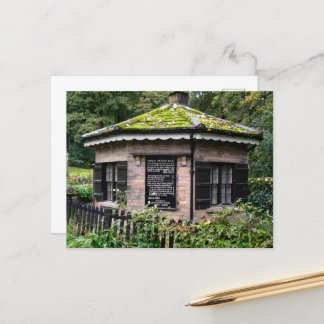 Cartão Postal Casa da Ponte Histórica de Copley Bar Toll, Halifa
