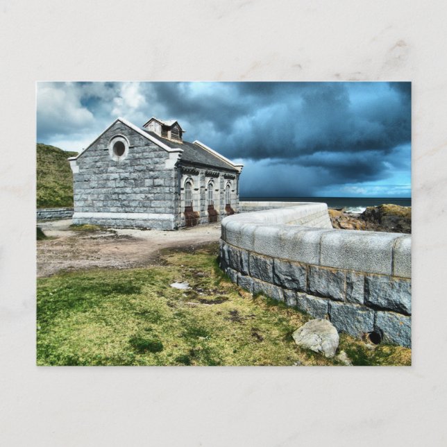 Cartão Postal Casa de Bombas Aberdeen Escócia (Frente)